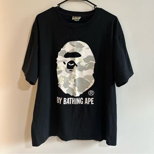 BAPE By Bathing Ape T-shirt Glow in the Dark Logo on Front
